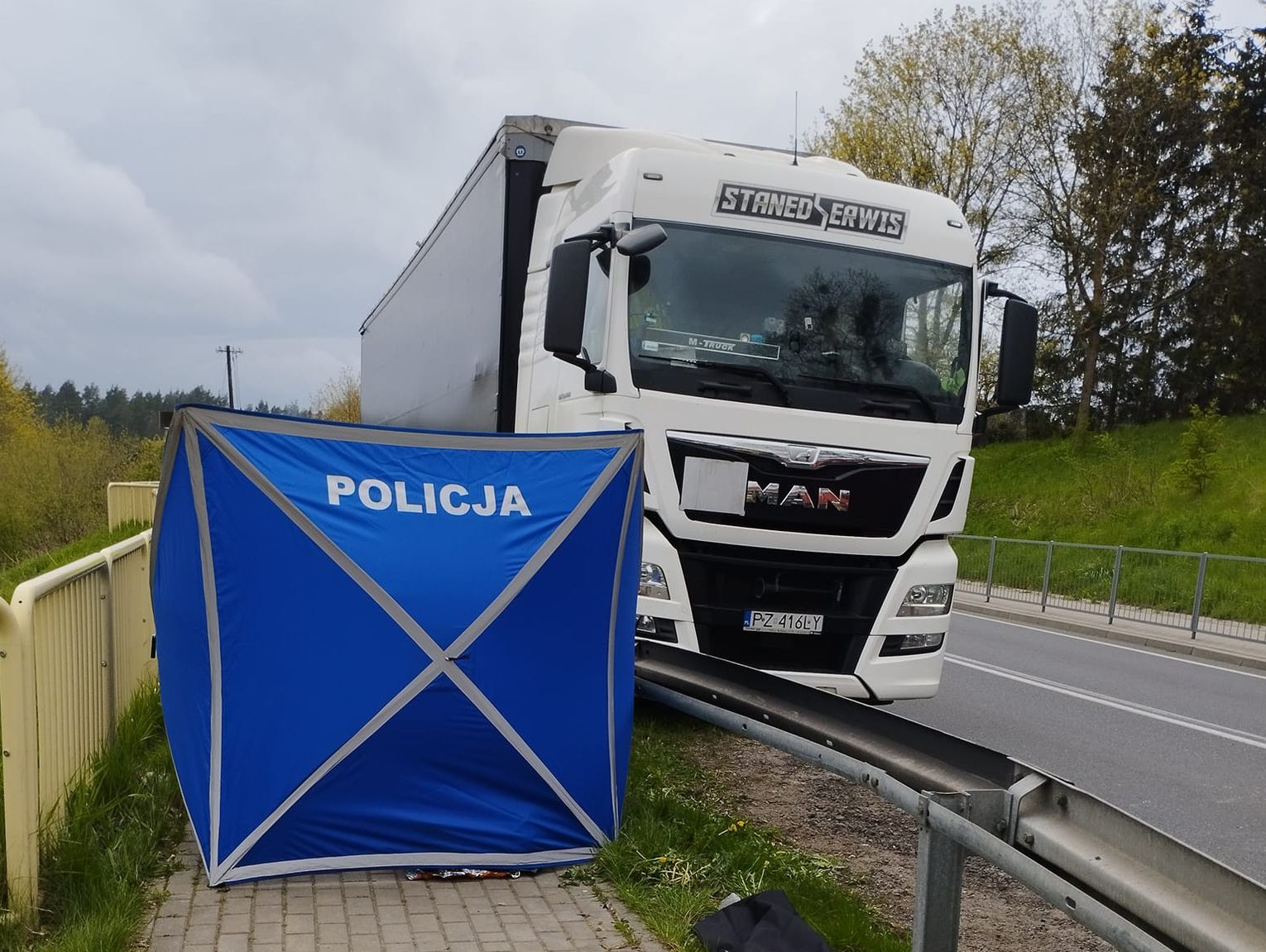 Tragiczne Zdarzenie Na Trasie Do Olsztyna Nie Yje Kierowca Tir A