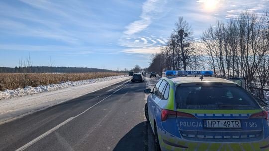Kolizja drogowa w rejonie miejscowości Szyldak – za kierownicą 15-latek