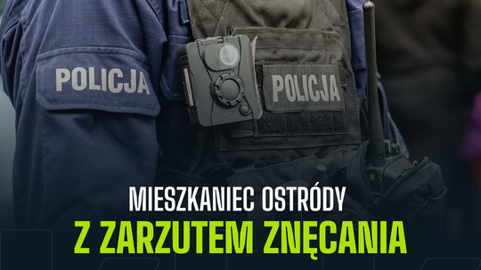 Mieszkaniec Ostródy z Zarzutem Znęcania