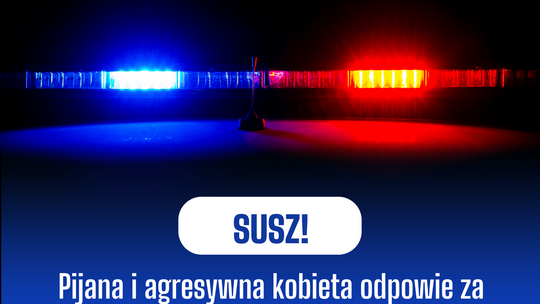 Pijana i agresywna kobieta odpowie za naruszenie nietykalności policjantów