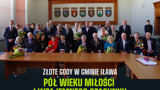 Złote Gody w Gminie Iława