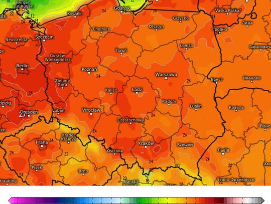 Anomalia pogodowa jutro zaleje Europę, w tym Polskę