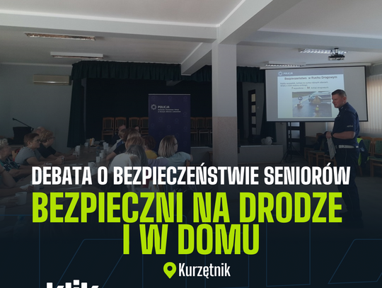 Debata o bezpieczeństwie seniorów