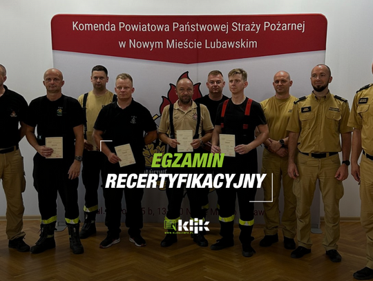 Egzamin recertyfikacyjny uprawnień kwalifikowanej pierwszej pomocy Straży