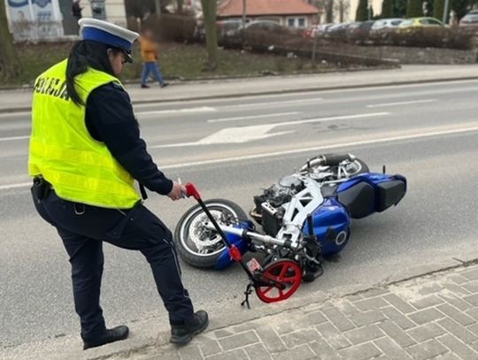 Groźnie wyglądający wypadek w Ostródzie