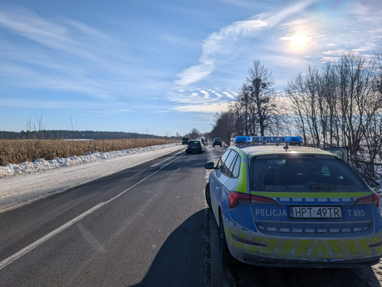 Kolizja drogowa w rejonie miejscowości Szyldak – za kierownicą 15-latek