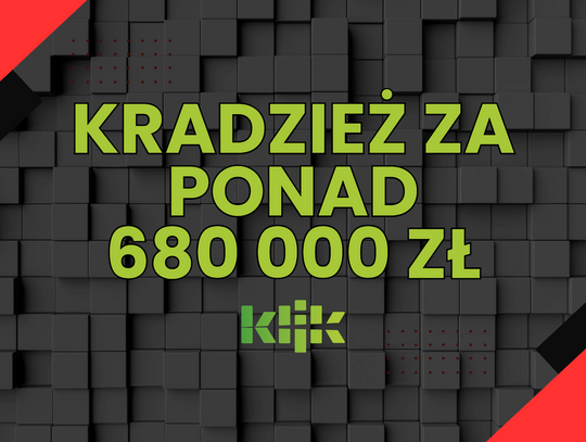 Kradzież za ponad 680 tysięcy zł, na terenie jednej z firm w sąsiednim powiecie