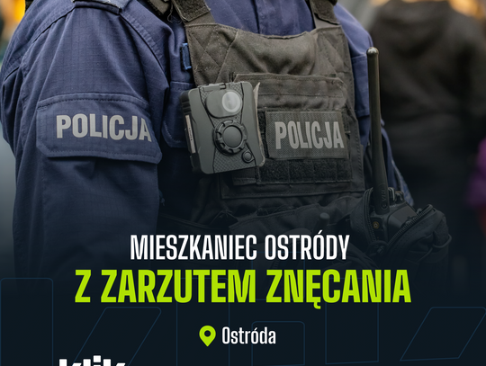 Mieszkaniec Ostródy z Zarzutem Znęcania