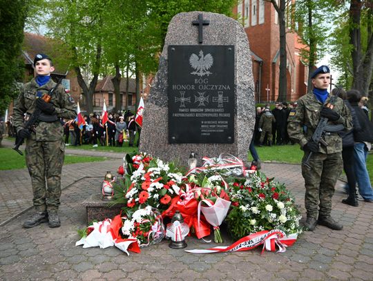 Ostródzkie obchody Dnia Pamięci Ofiar Zbrodni Katyńskiej
