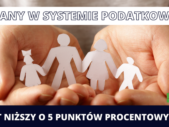 PIT niższy o 5 punktów procentowych. Zmiany w systemie podatkowym