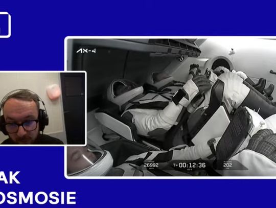 Polak poleciał w Kosmos