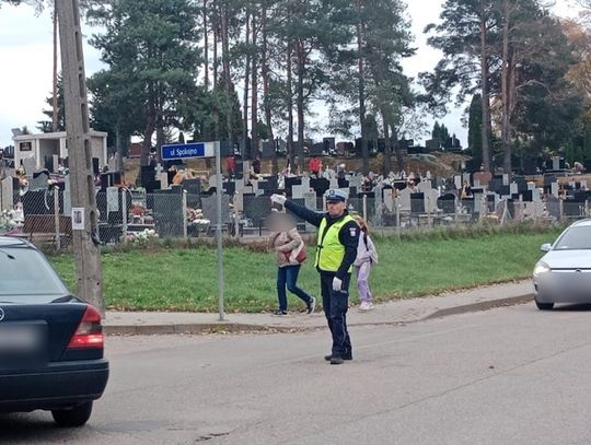 Policyjne podsumowanie święta Wszystkich Świętych w powiecie ostródzkim