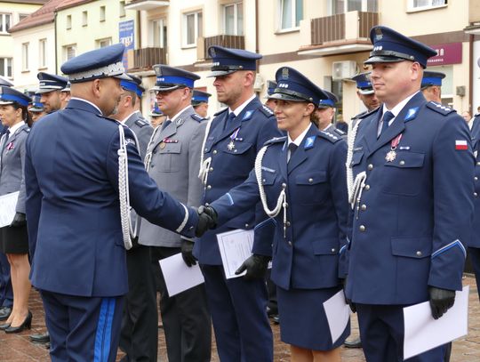 Policyjne święto w Nowym Mieście. Przyjechał Komendant Główny [FOTO]