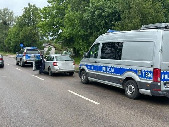 Policyjny pościg ulicami Ostródy