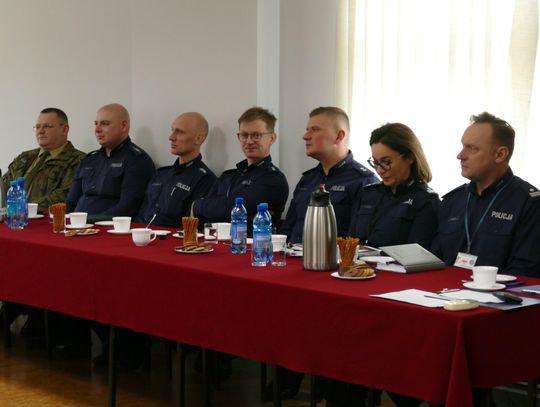 Roczna odprawa w Komendzie Powiatowej Policji w Nowym Mieście Lubawskim