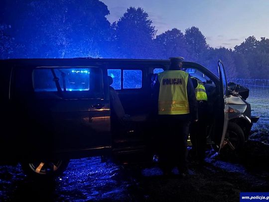 Śmiertelny wypadek na odcinku drogi pomiędzy miejscowościami Kraplewo-Dziadyk