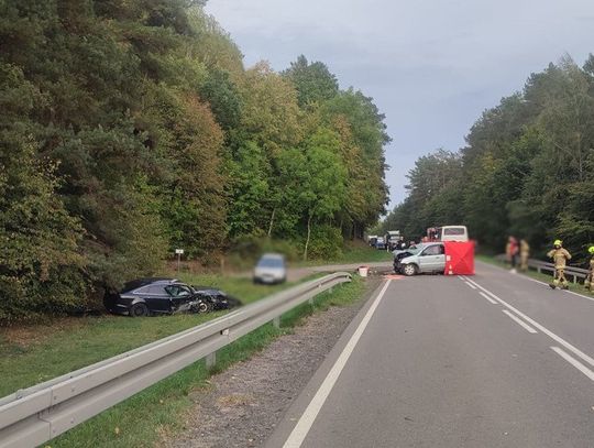 Śmiertelny wypadek pod Lidzbarkiem Warmińskim