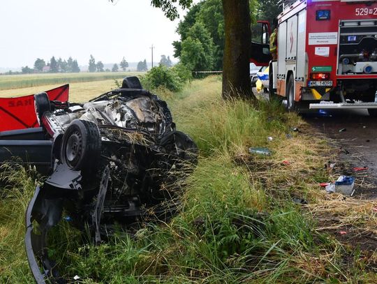 Tragiczny wypadek na drodze relacji Turza Wielka – Rumoka, jeden z podróżujących zginął, drugi trafił do aresztu