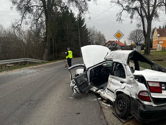 Tragiczny wypadek w Niebrzydowie koło Morąga