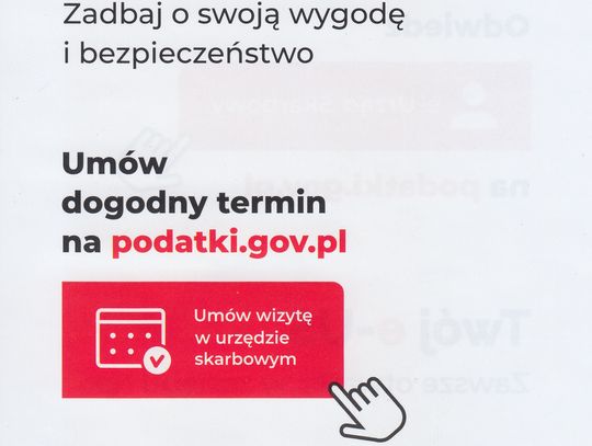 Wizyta w urzędzie skarbowym tylko po uprzednim zarejestrowaniu