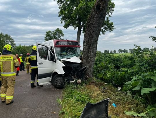 Wypadek na drodze Durąg-Glądy