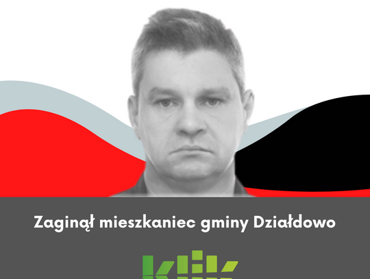 Zaginął mieszkaniec gminy Działdowo