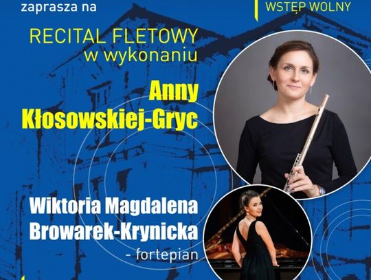 Zaproszenie na recital Anny Kłosowskiej-Gryc