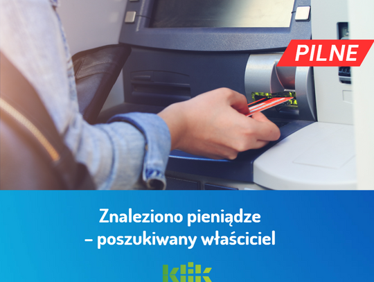 Znaleziono pieniądze – poszukiwany właściciel