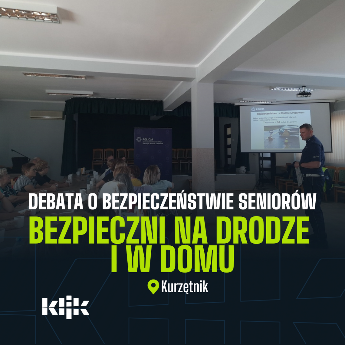 Debata o bezpieczeństwie seniorów