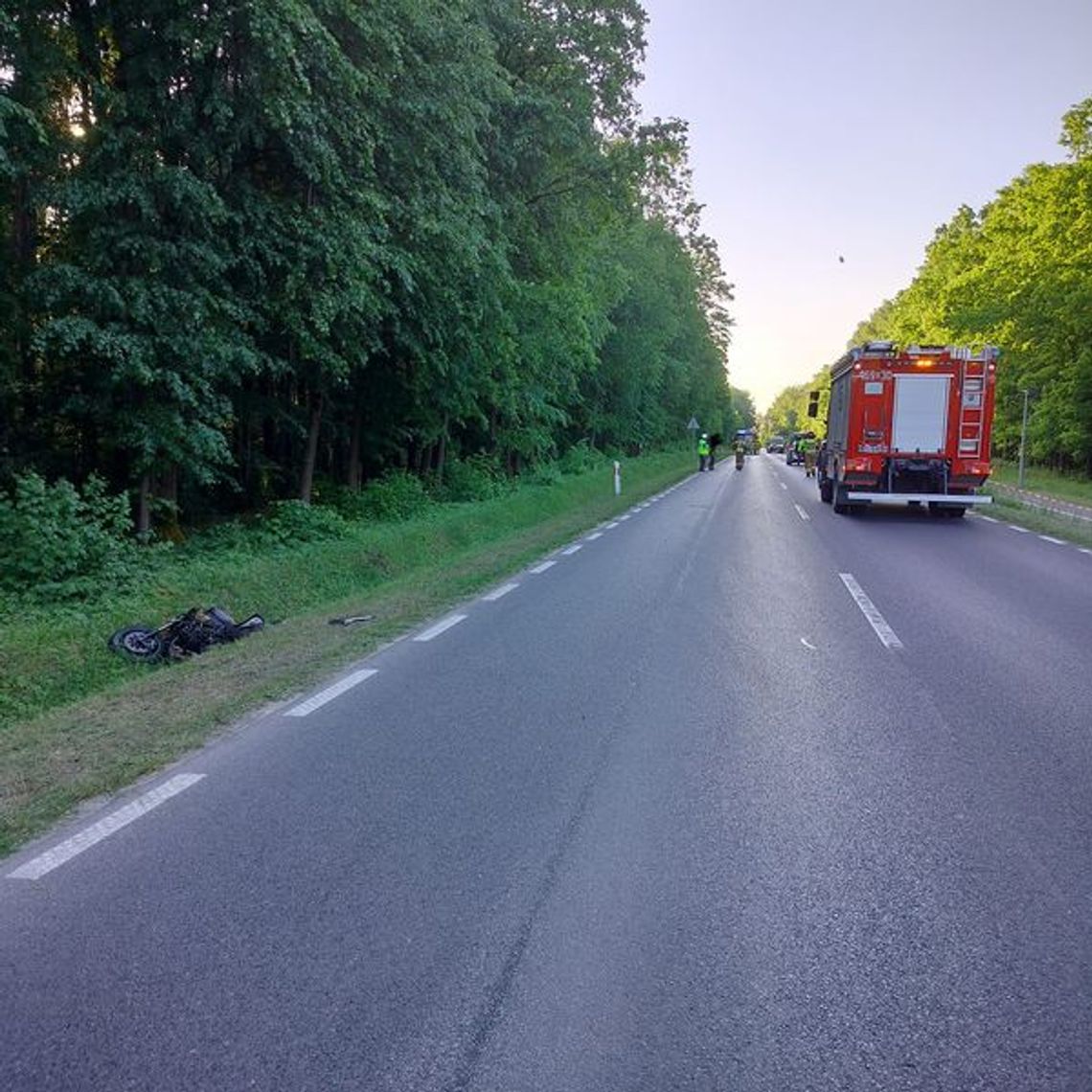 Tragedia na drodze. Dwie śmiertelne ofiary wypadku pod Iławą