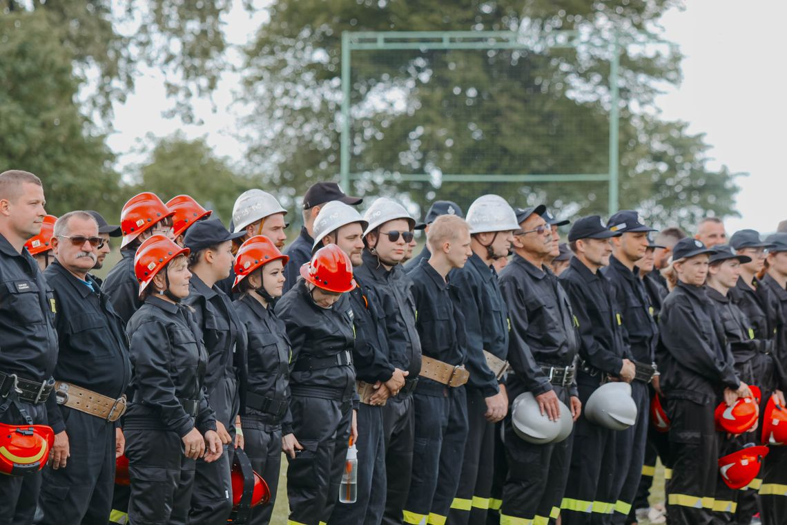 Gminne zawody sportowo-pożarnicze w Gwiździnach