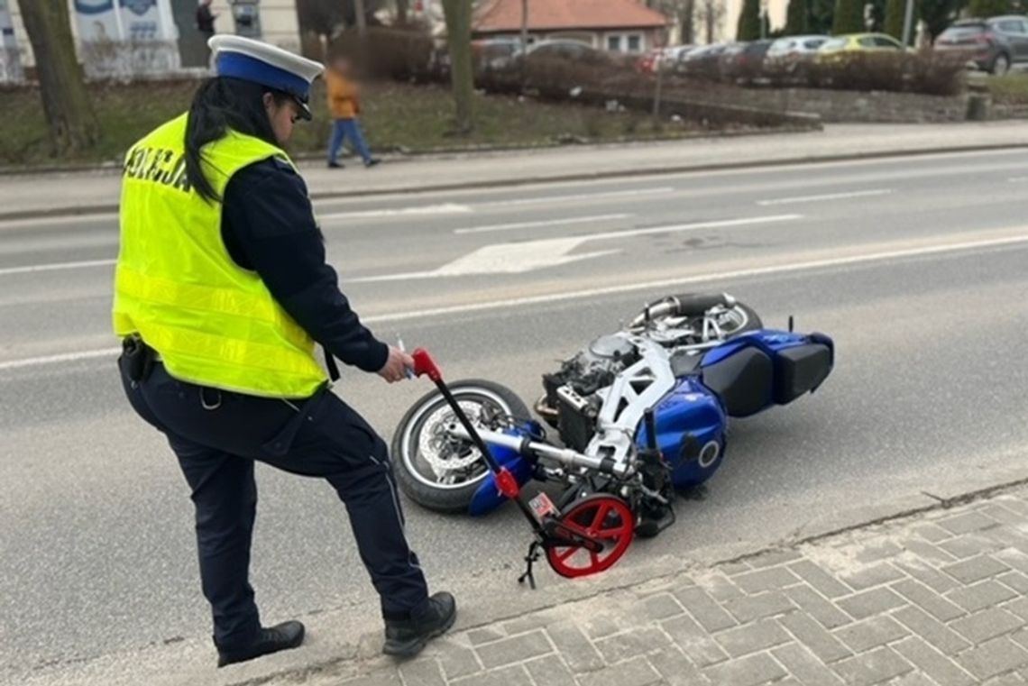 Groźnie wyglądający wypadek w Ostródzie