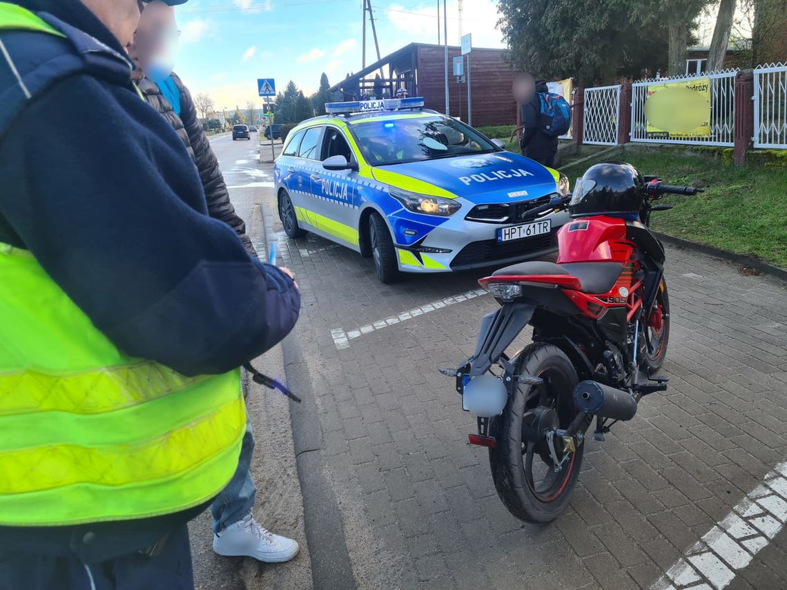 Jednośladem Bezpiecznie do celu - motorowerzyści kolejny raz pod specjalnym nadzorem