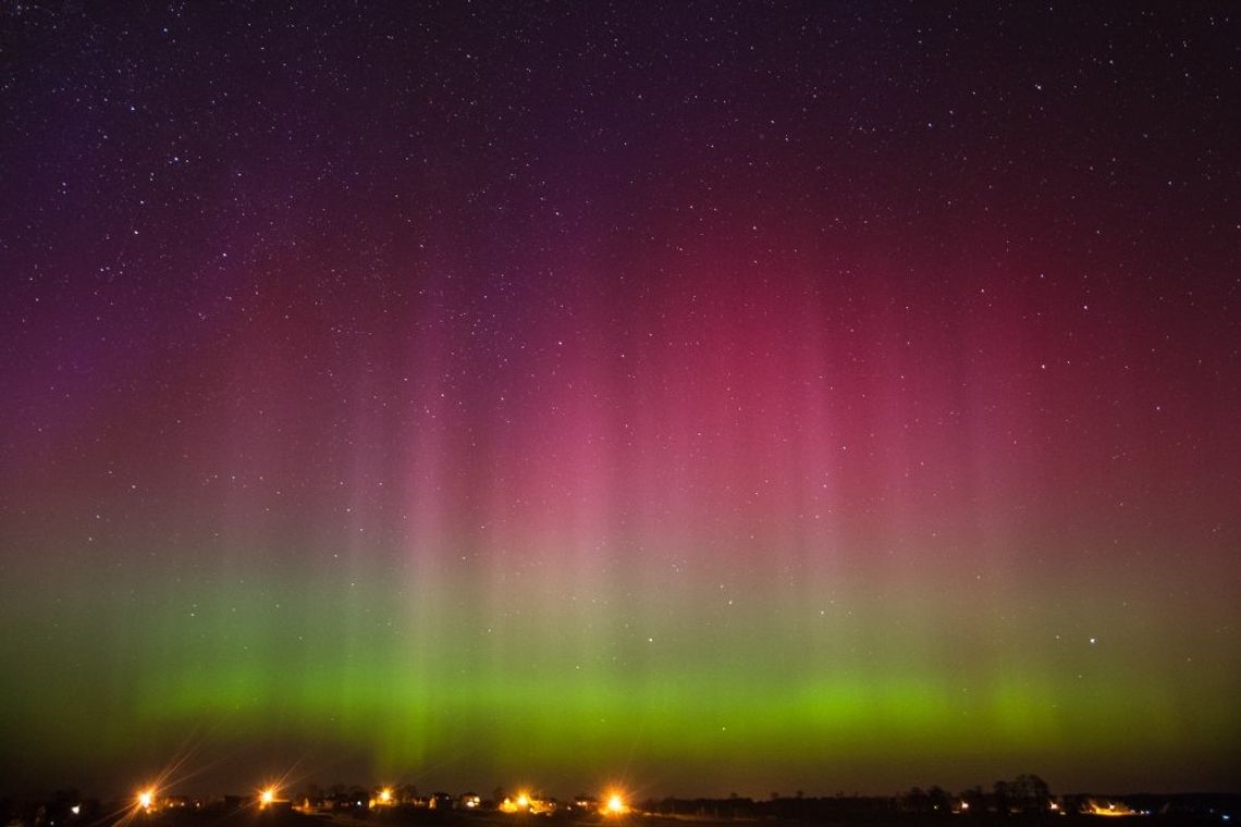 Kolejna noc zórz polarnych w Polsce…