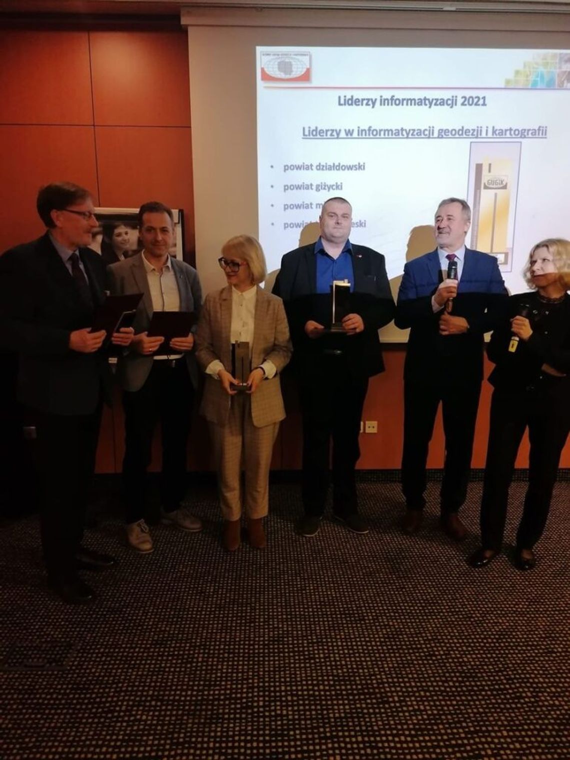Nagroda Głównego Geodety Kraju dla Powiatu Działdowskiego za informatyzację geodezji i kartografii!
