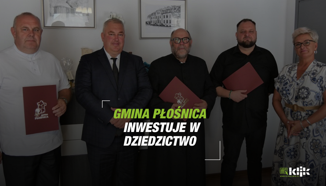 Nowe dotacje dla zabytków w Gminie Płośnica. Kościoły zyskają nowe życie