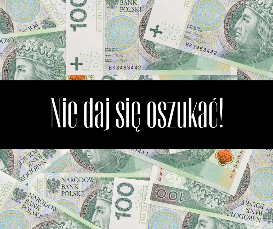 Oszuści nadal aktywni - osoby pokrzywdzone z powiatu działdowskiego