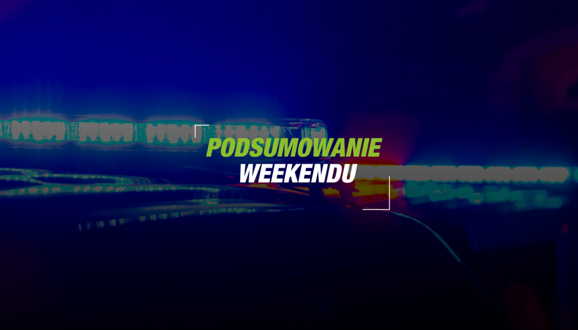 Podsumowanie weekendu na drogach Powiatu Działdowskiego