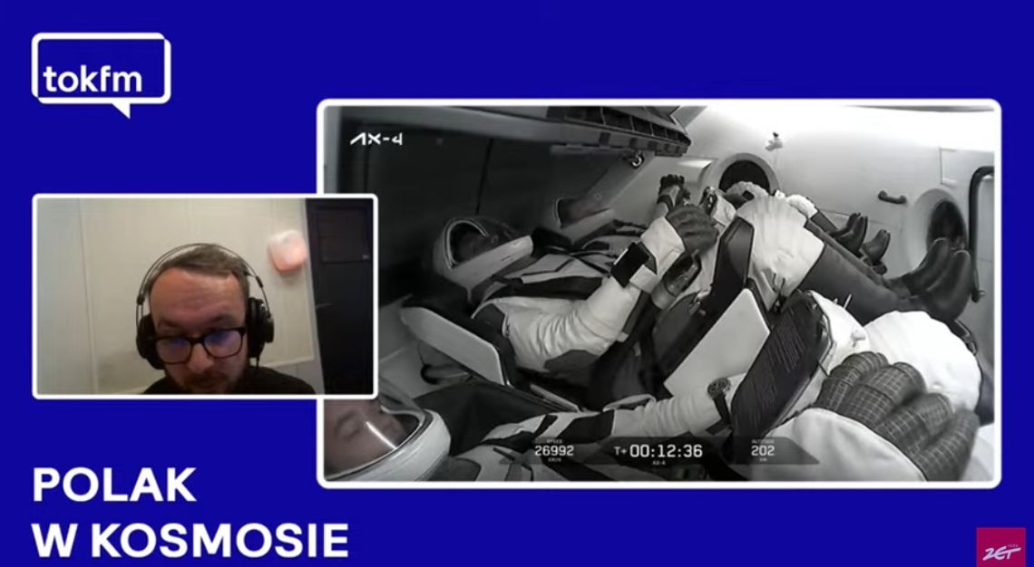Polak poleciał w Kosmos