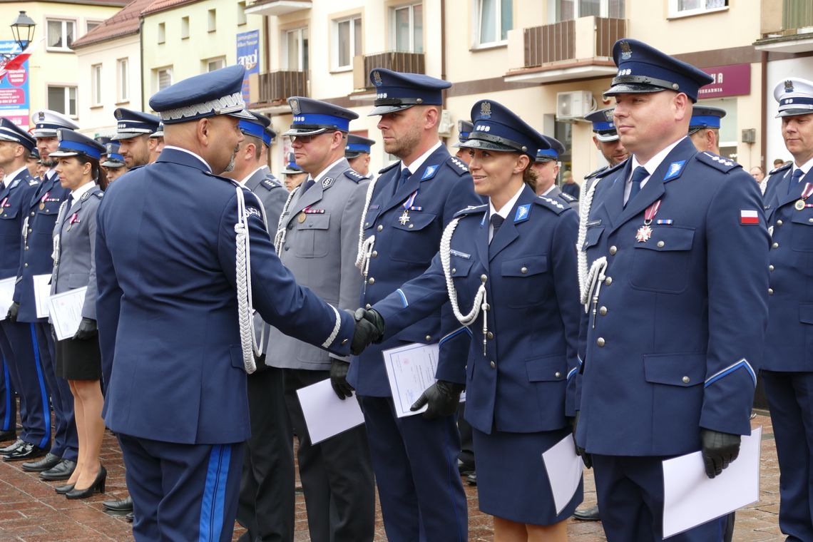 Policyjne święto w Nowym Mieście. Przyjechał Komendant Główny [FOTO]