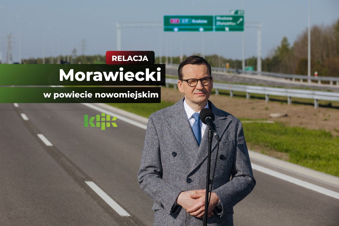 Premier Morawiecki w powiecie nowomiejskim. Relacja ze spotkania