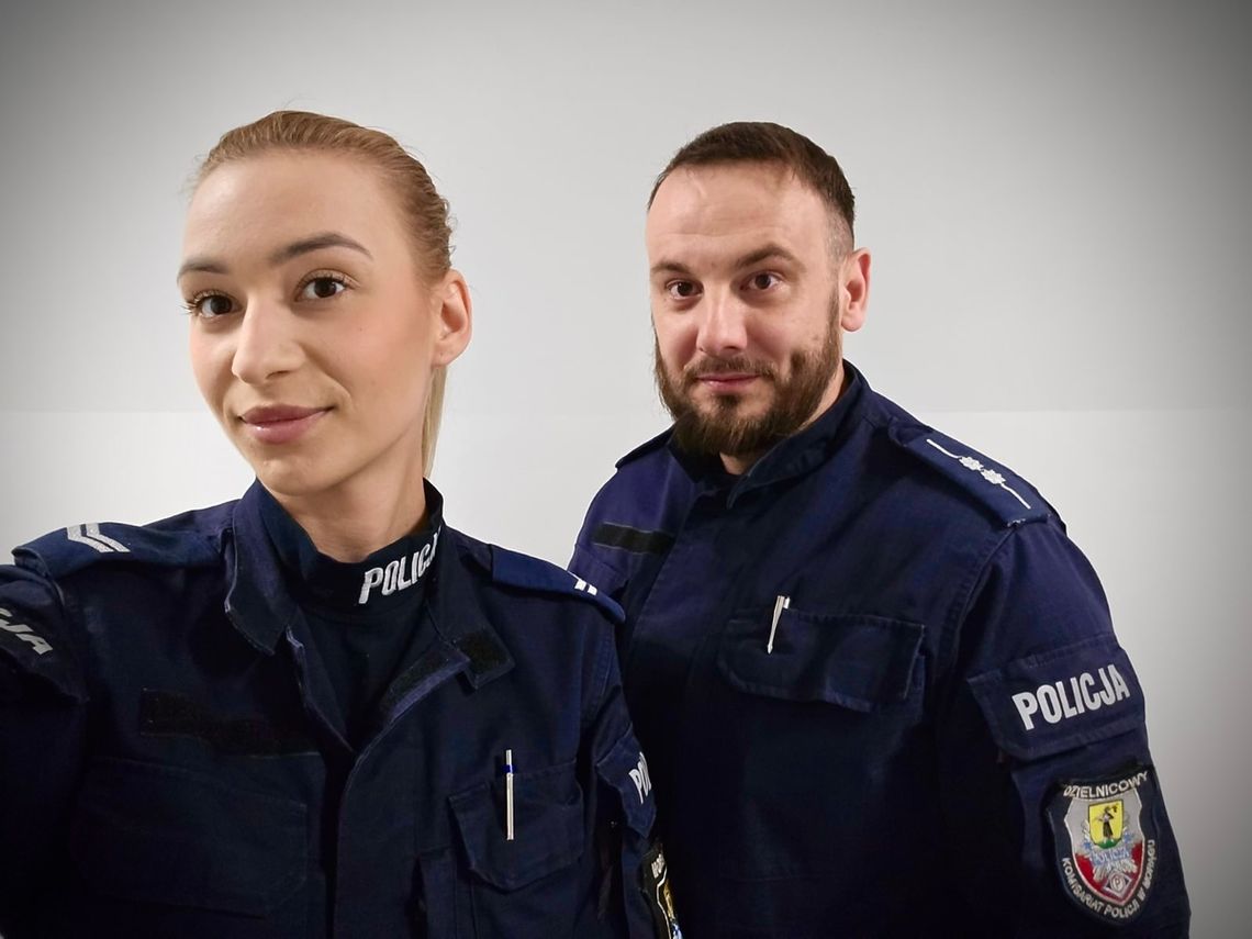 Reakcja, która mogła uratować życie – szybka pomoc policjantów z Morąga
