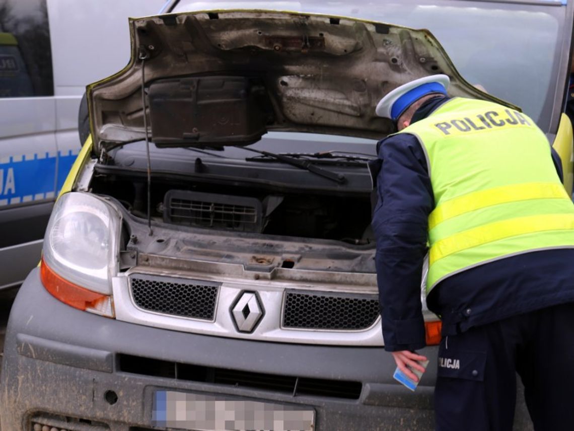 Stwierdził, że nie ma uszkodzeń i odjechał