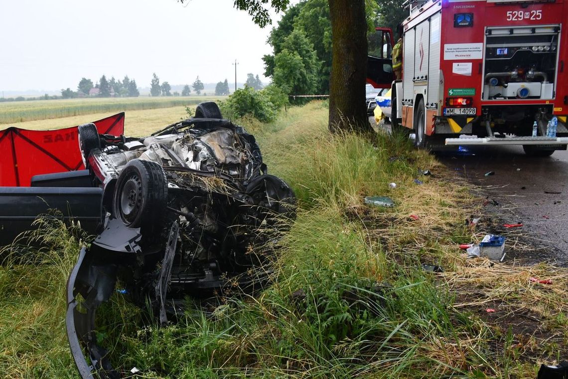 Tragiczny wypadek na drodze relacji Turza Wielka – Rumoka, jeden z podróżujących zginął, drugi trafił do aresztu