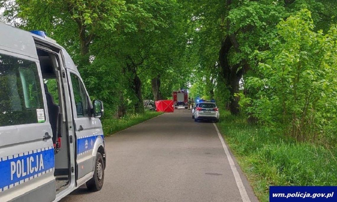 Tragiczny wypadek na trasie Barczewo-Mokiny