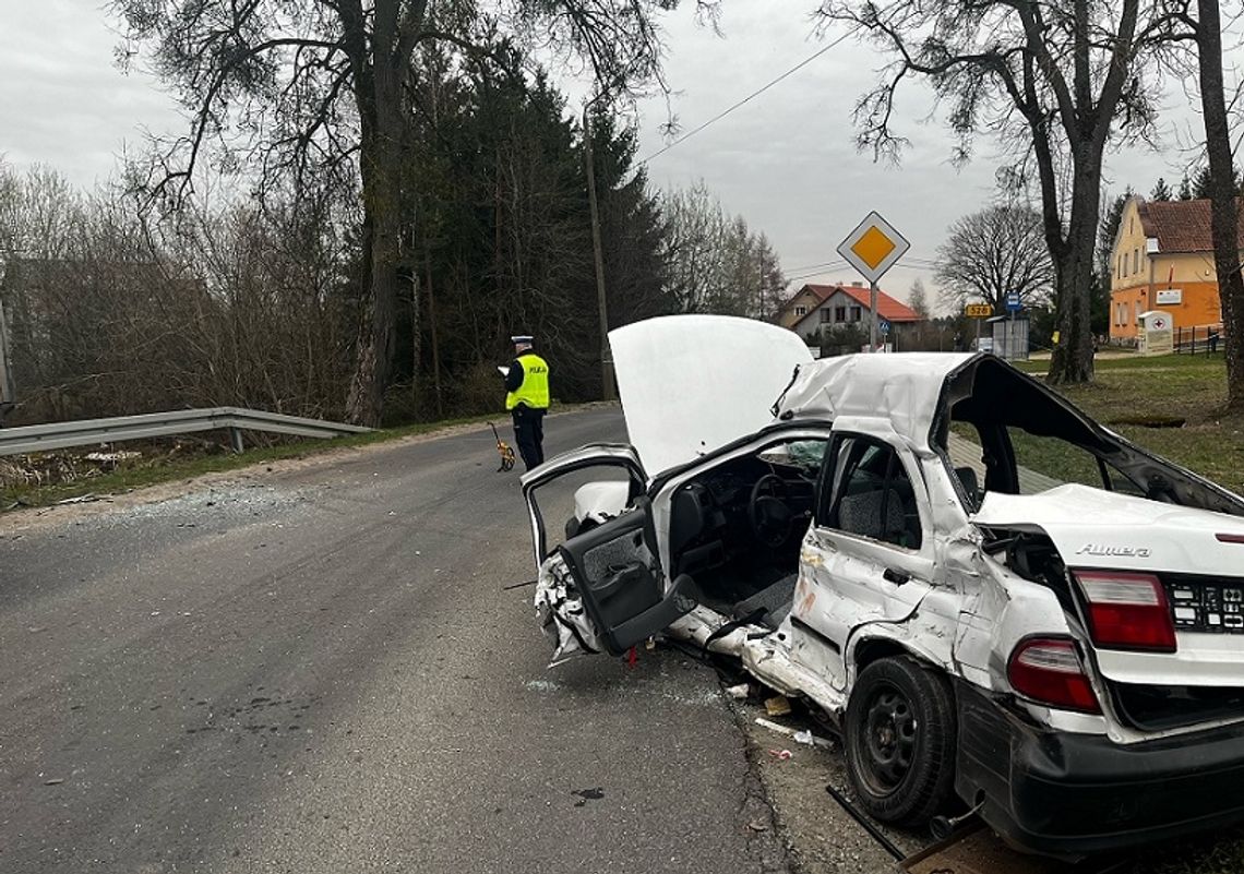 Tragiczny wypadek w Niebrzydowie koło Morąga