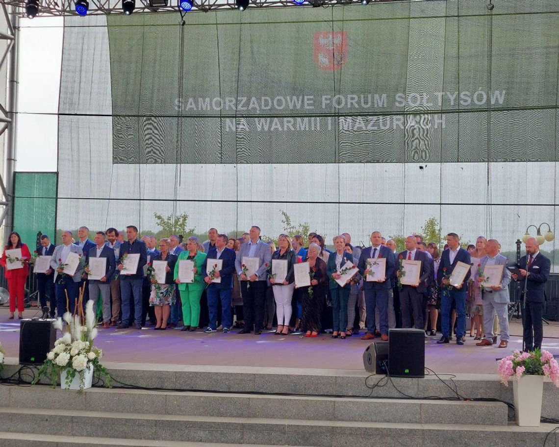 W ostródzkim amfiteatrze gościli sołtysi z Warmii i Mazur