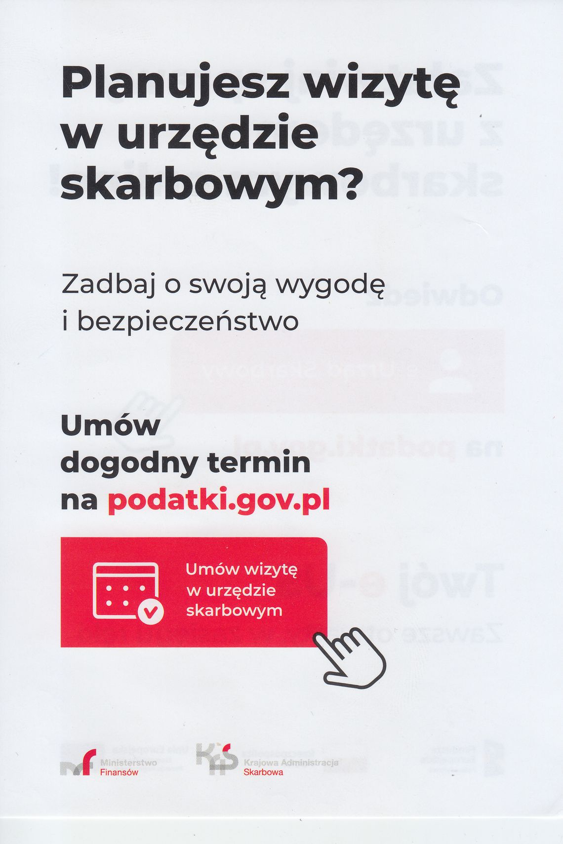 Wizyta w urzędzie skarbowym tylko po uprzednim zarejestrowaniu