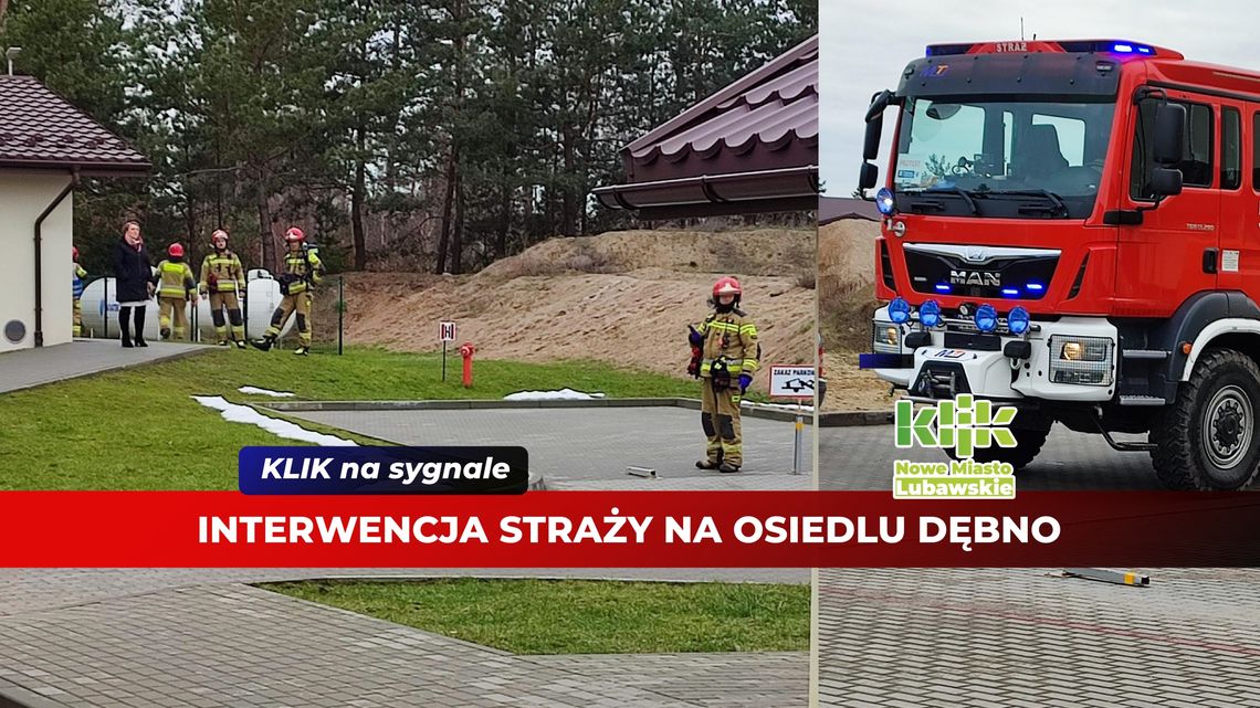 Wyciek gazu na Osiedlu Dębno