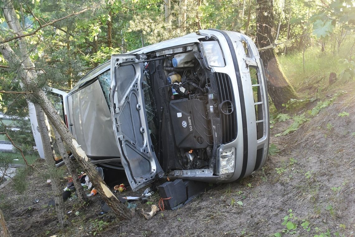 Wypadek w Lidzbarku. W akcji ratunkowej brał udział LPR